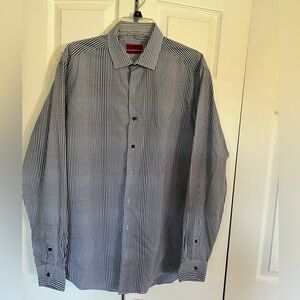Men’s Alfani Fitted‎ Shirt Neck 16 1/2 Sleeves 36-37 size L